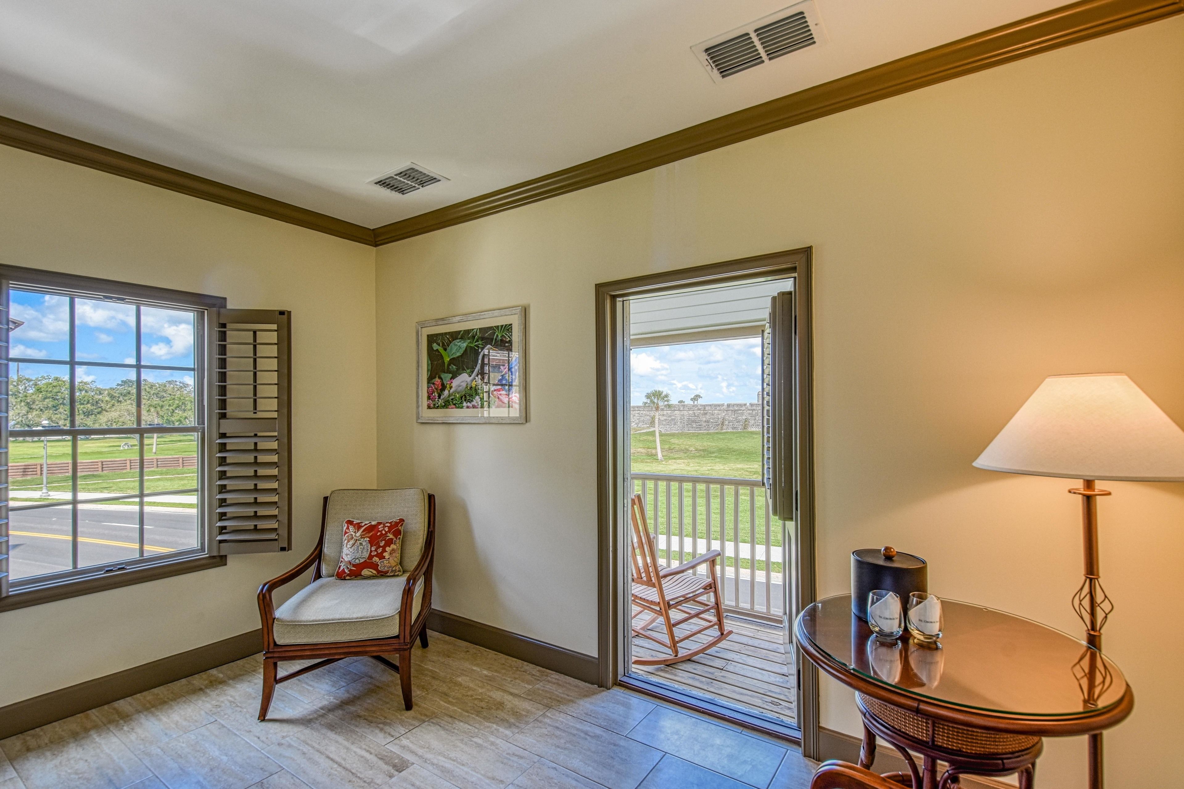 castillo double | pillow-top beds, individually decorated, individually furnished