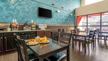 Free daily full breakfast