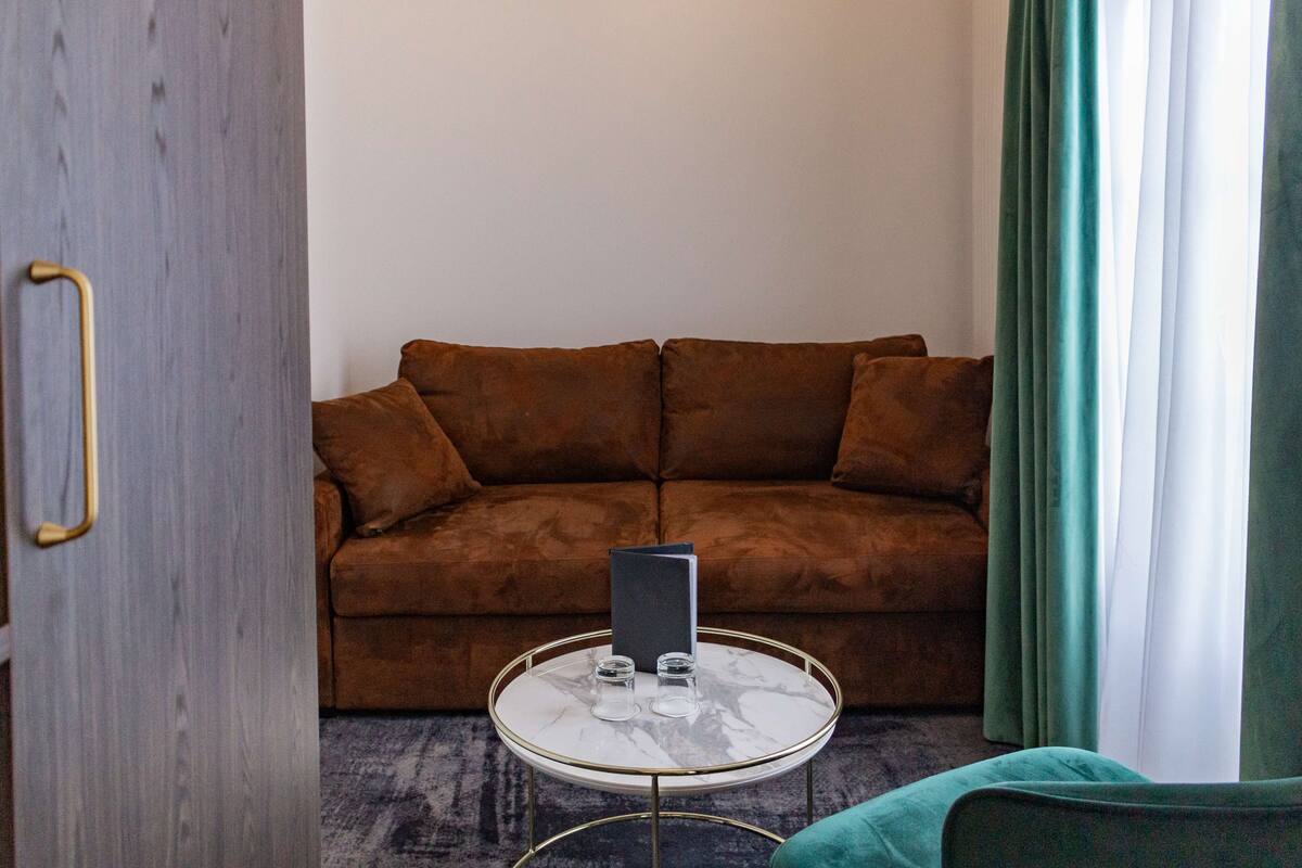 superior room, 1 king bed, non smoking (sofabed is a double bed) | 1 bedroom, in-room safe, individually furnished, desk