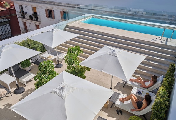 Terrasse sur le toit