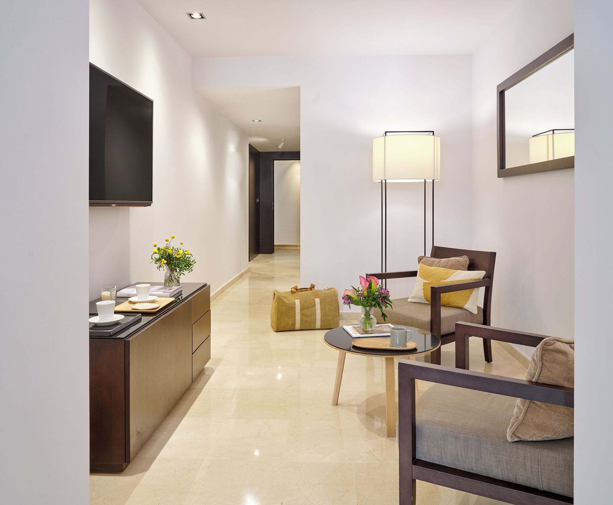 junior suite | minibar, in-room safe, desk, laptop workspace