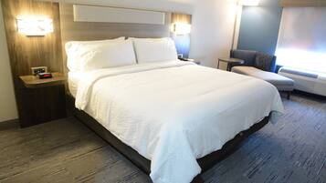 Blackout curtains, iron/ironing board, free cots/infant beds, free WiFi