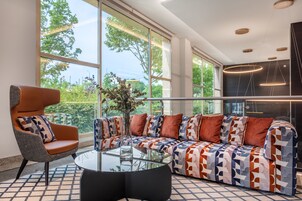 Zona de estar del vestíbulo