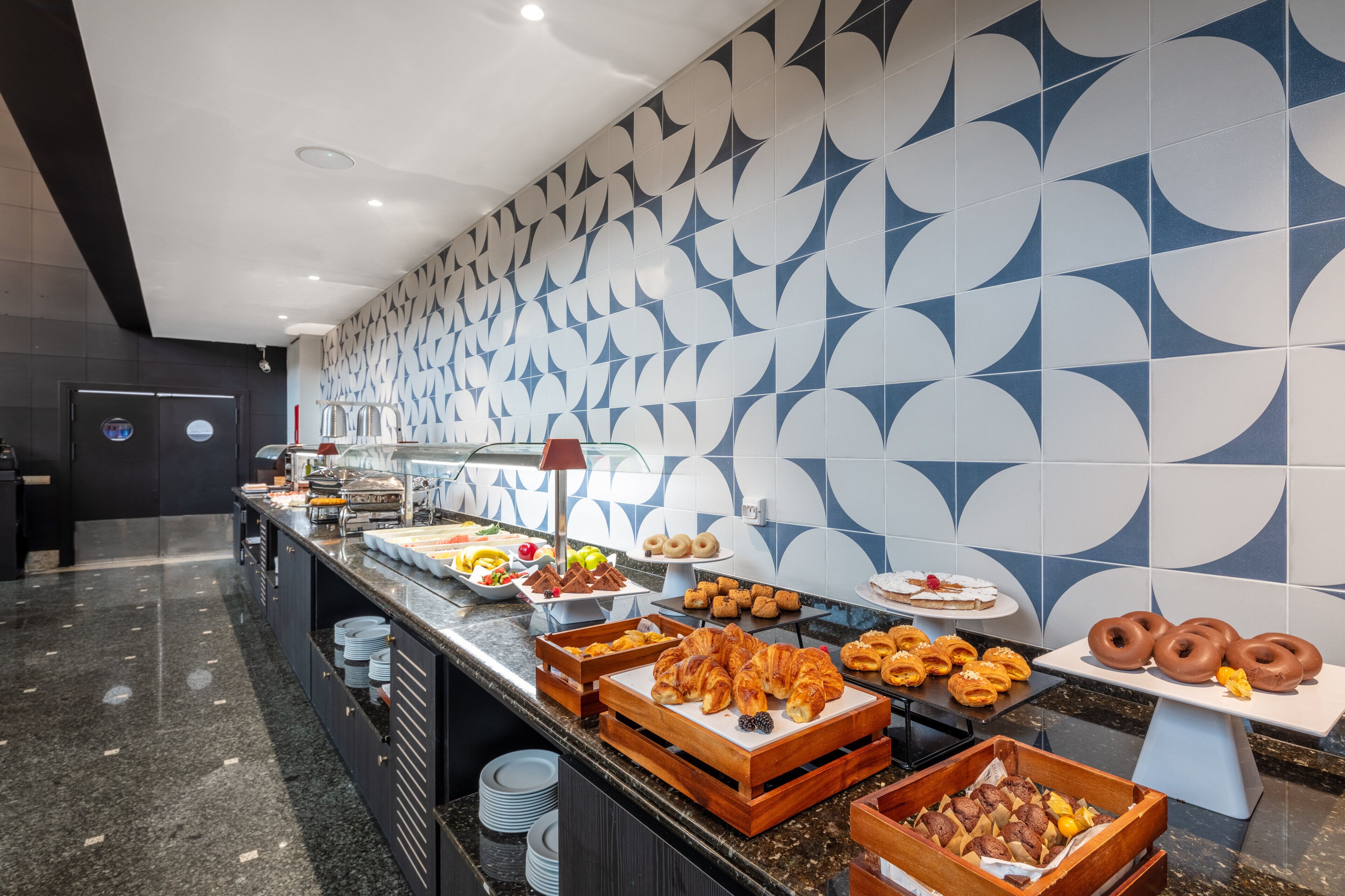 daily buffet breakfast (eur 13 per person)