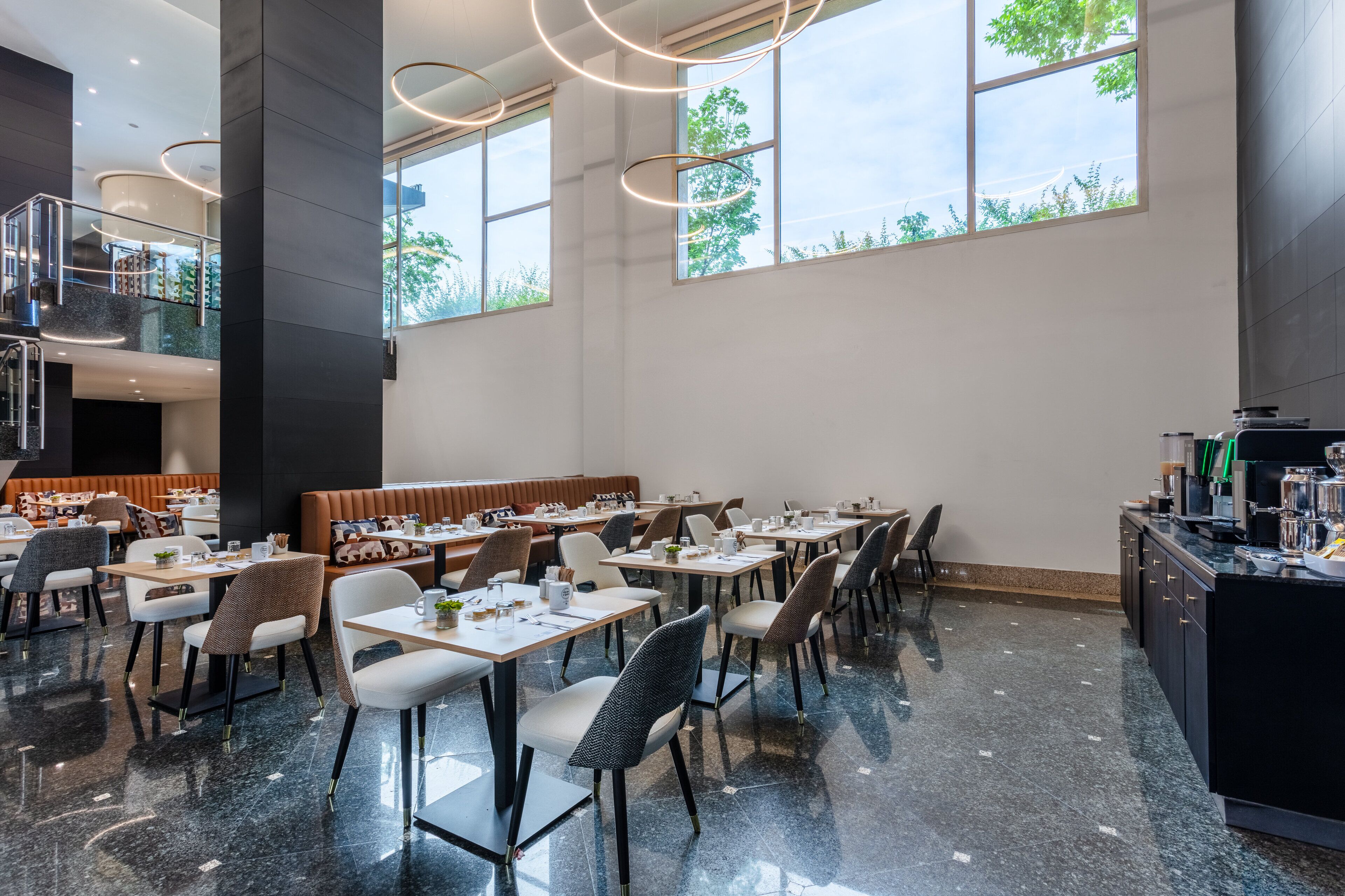 daily buffet breakfast (eur 13 per person)