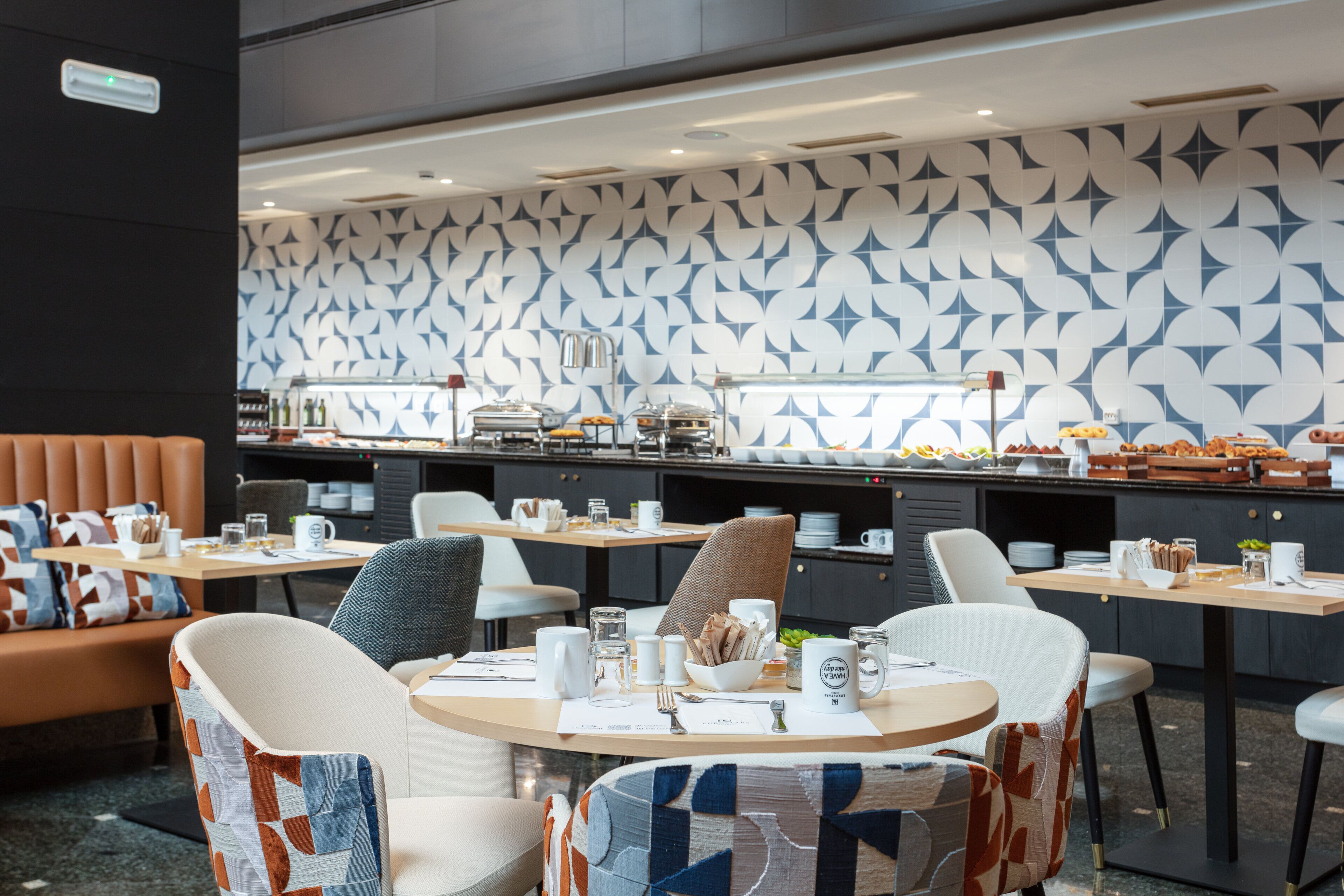 daily buffet breakfast (eur 13 per person)