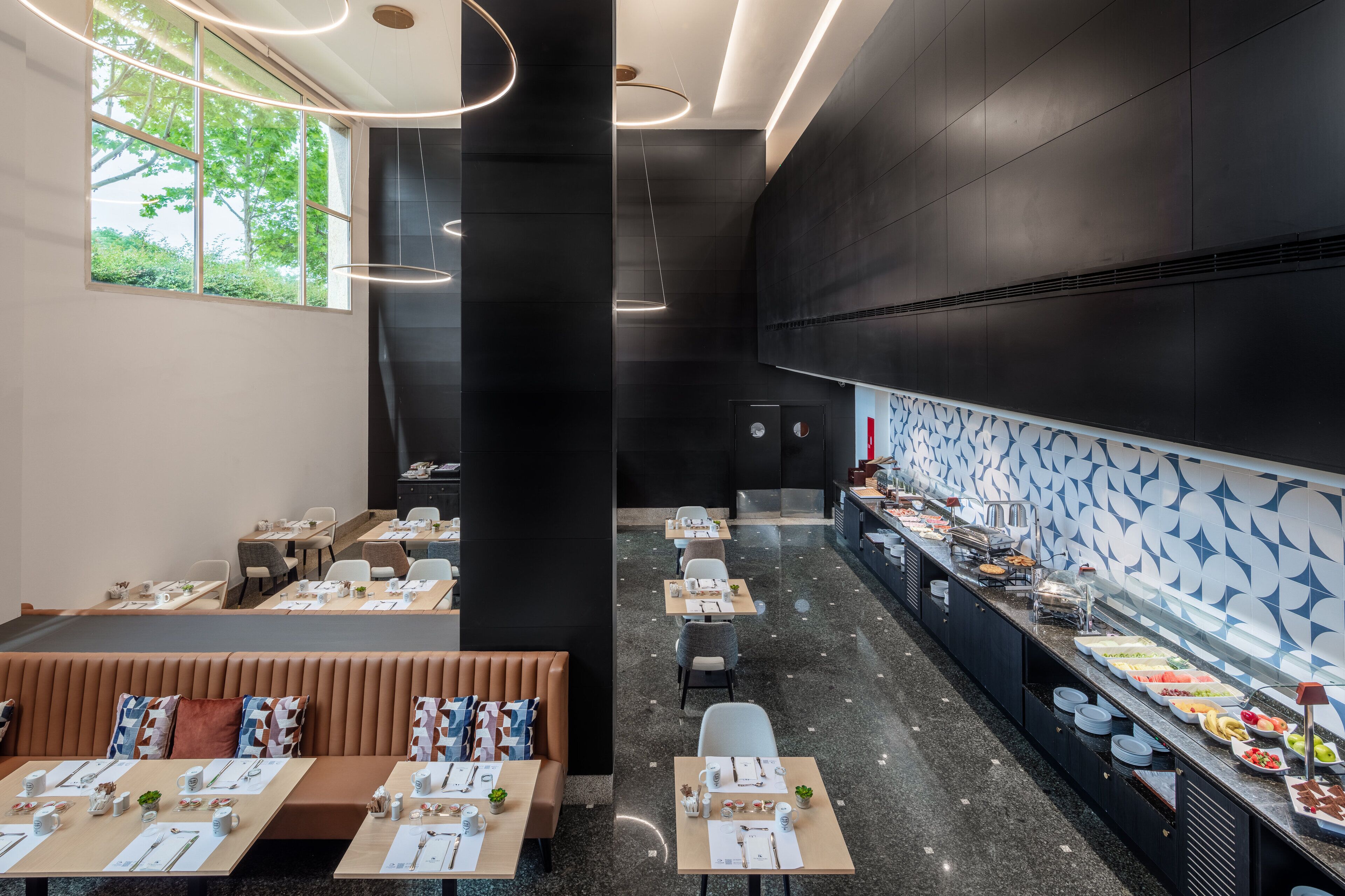 daily buffet breakfast (eur 13 per person)