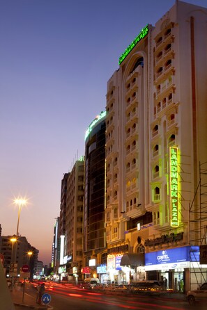 Front of property – evening/night