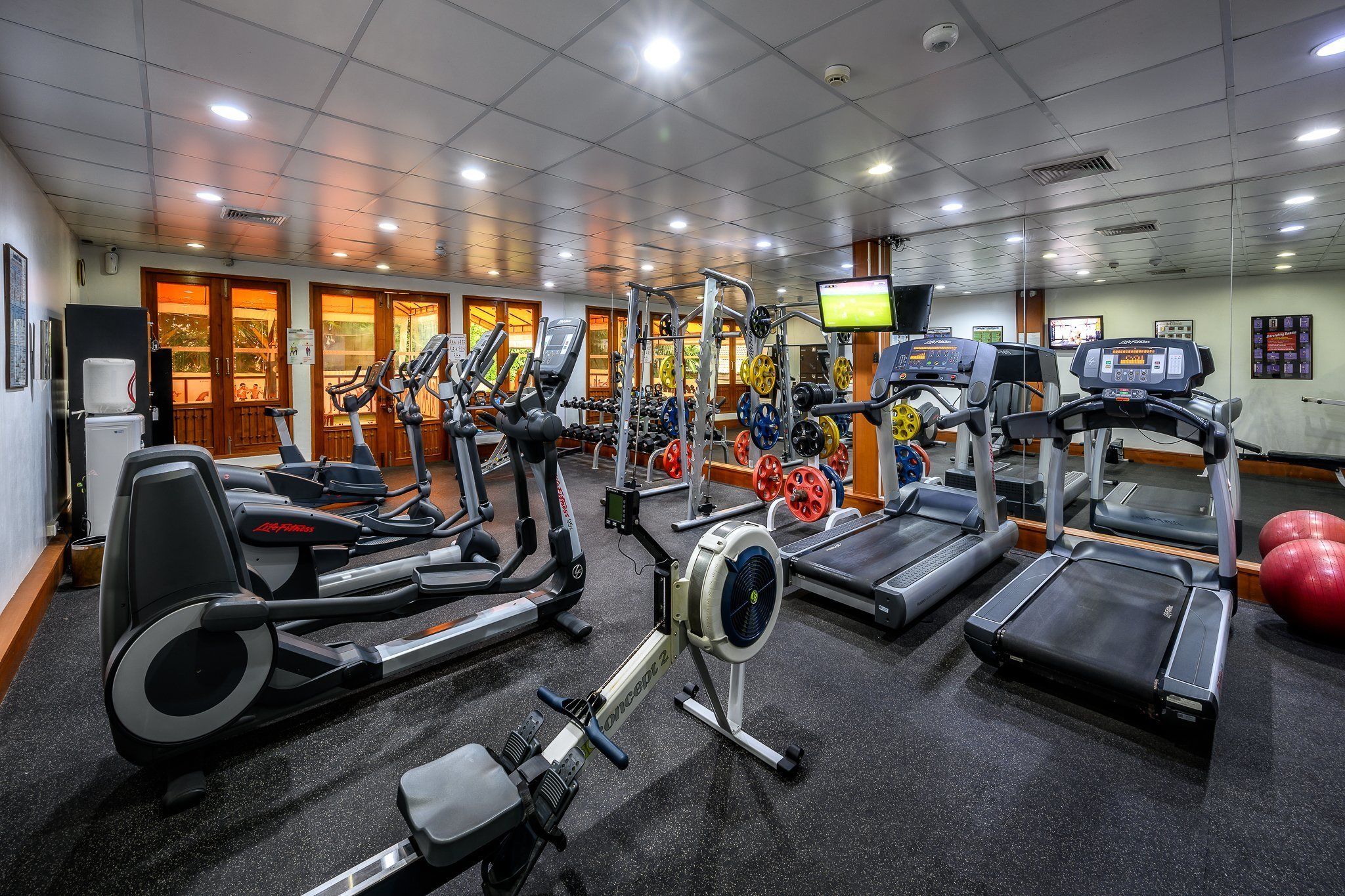 fitness facility
