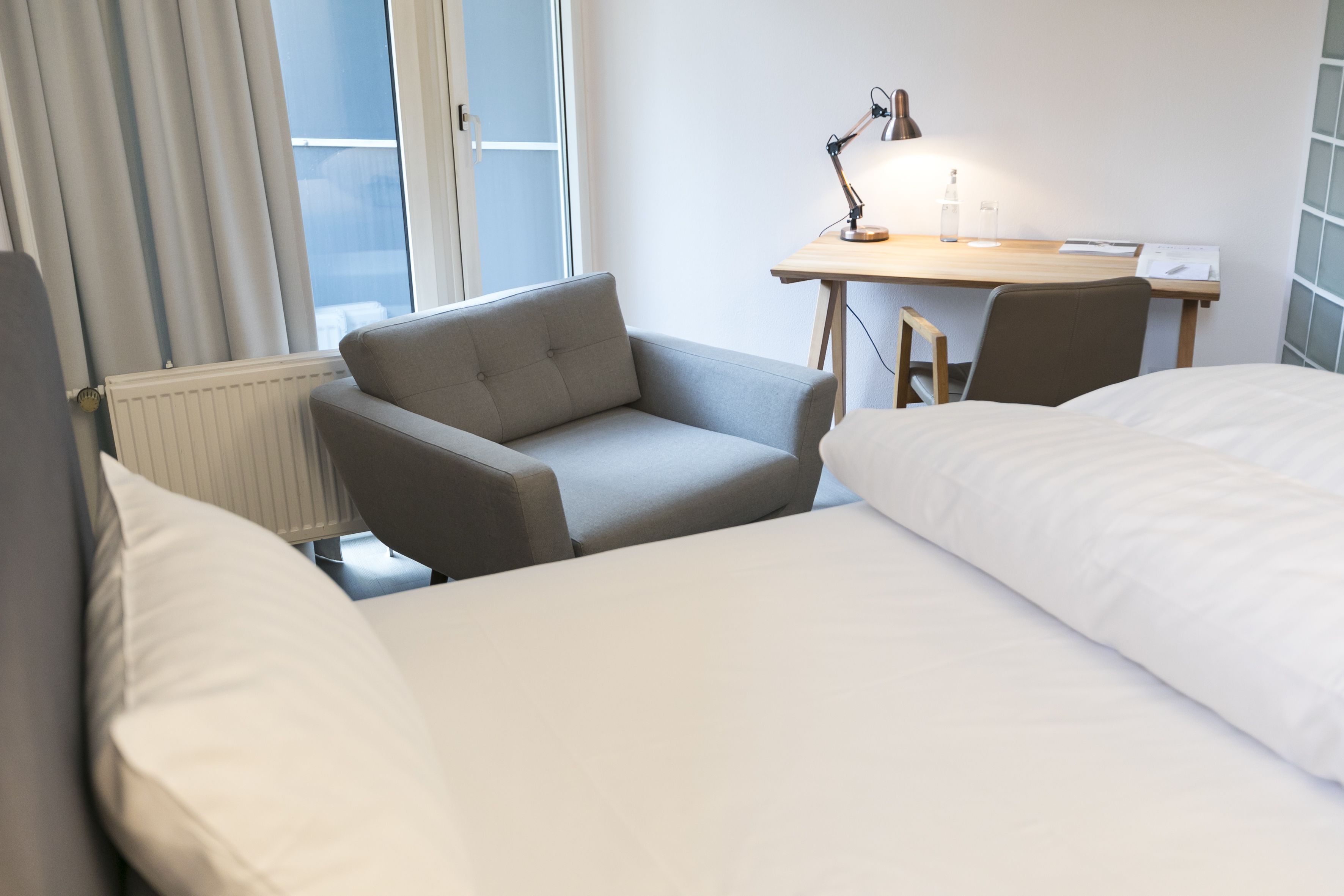 comfort single room | 1 bedroom, hypo-allergenic bedding, desk, iron/ironing board