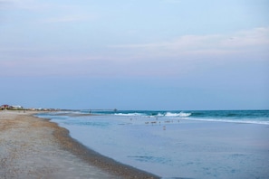 Beach nearby, white sand