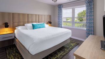 1 bedroom, individually decorated, individually furnished