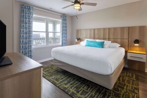 1 bedroom, individually decorated, individually furnished