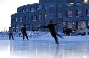 Ice skating