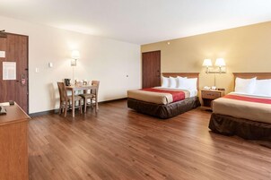 In-room safe, blackout drapes, iron/ironing board