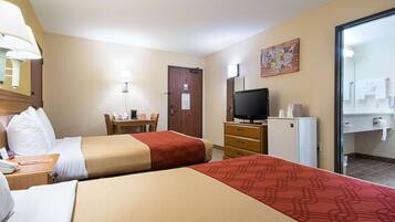 In-room safe, blackout curtains, iron/ironing board