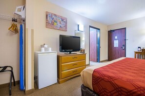 Caja de seguridad en la habitación y cortinas blackout 