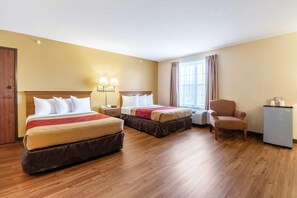 In-room safe, blackout drapes, iron/ironing board