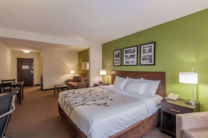 Desk, blackout curtains, iron/ironing board, cots/infant beds - Sleep Inn & Suites Harrisonburg near University (Harrisonburg)