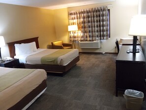 Desk, iron/ironing board, free rollaway beds, free WiFi