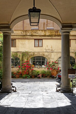 Entrée de l’hébergement