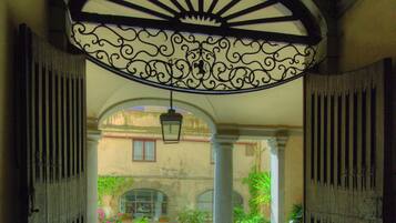Interior entrance
