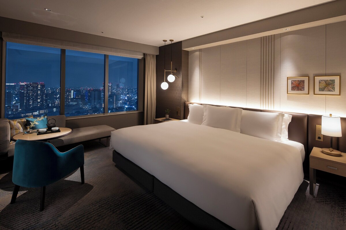 1 bilik tidur, peralatan tempat tidur premium, gebar bulu kapas 