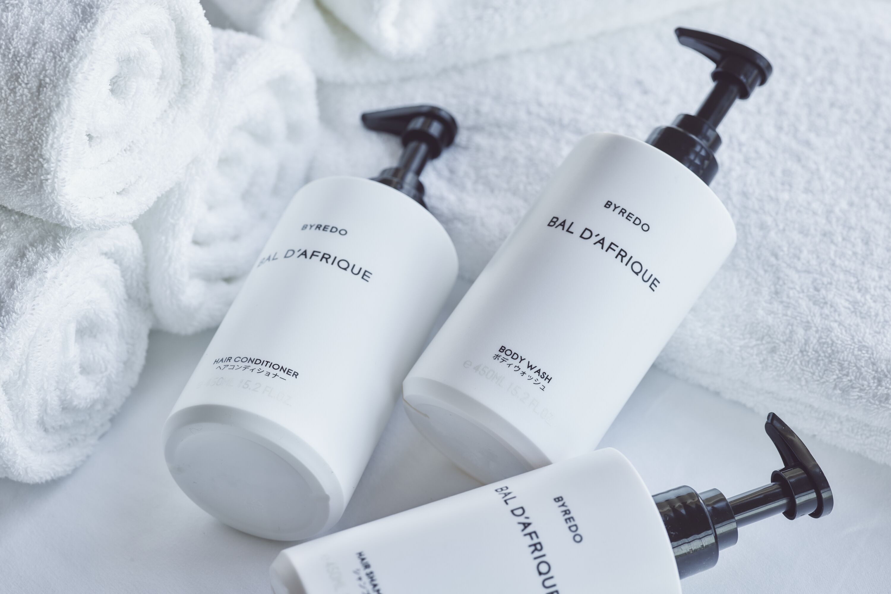 free toiletries, hair dryer, bathrobes, slippers