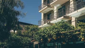 Voorkant van accommodatie