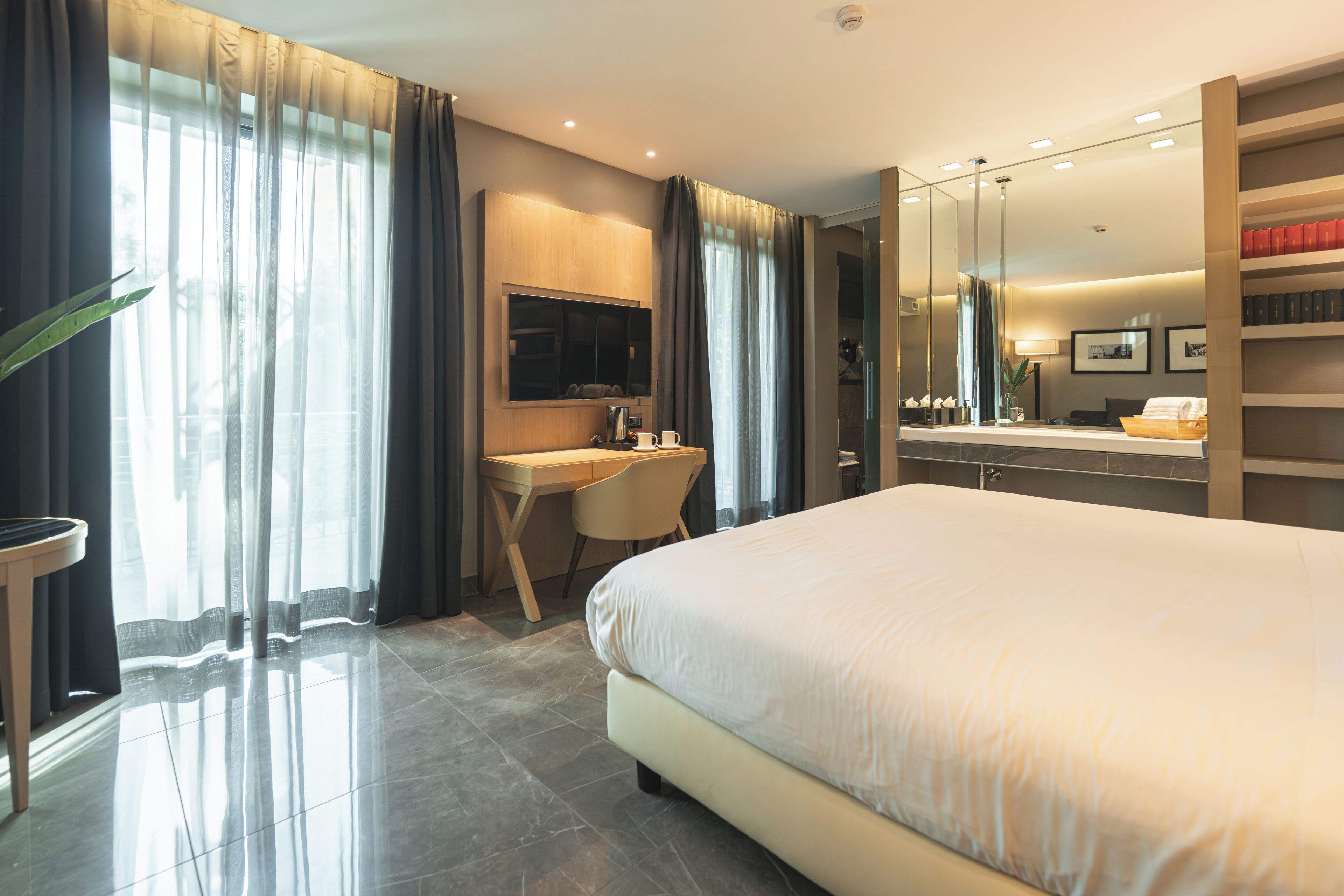 Suite Junior (Garden) | Materassi a doppio strato, minibar, una cassaforte in camera