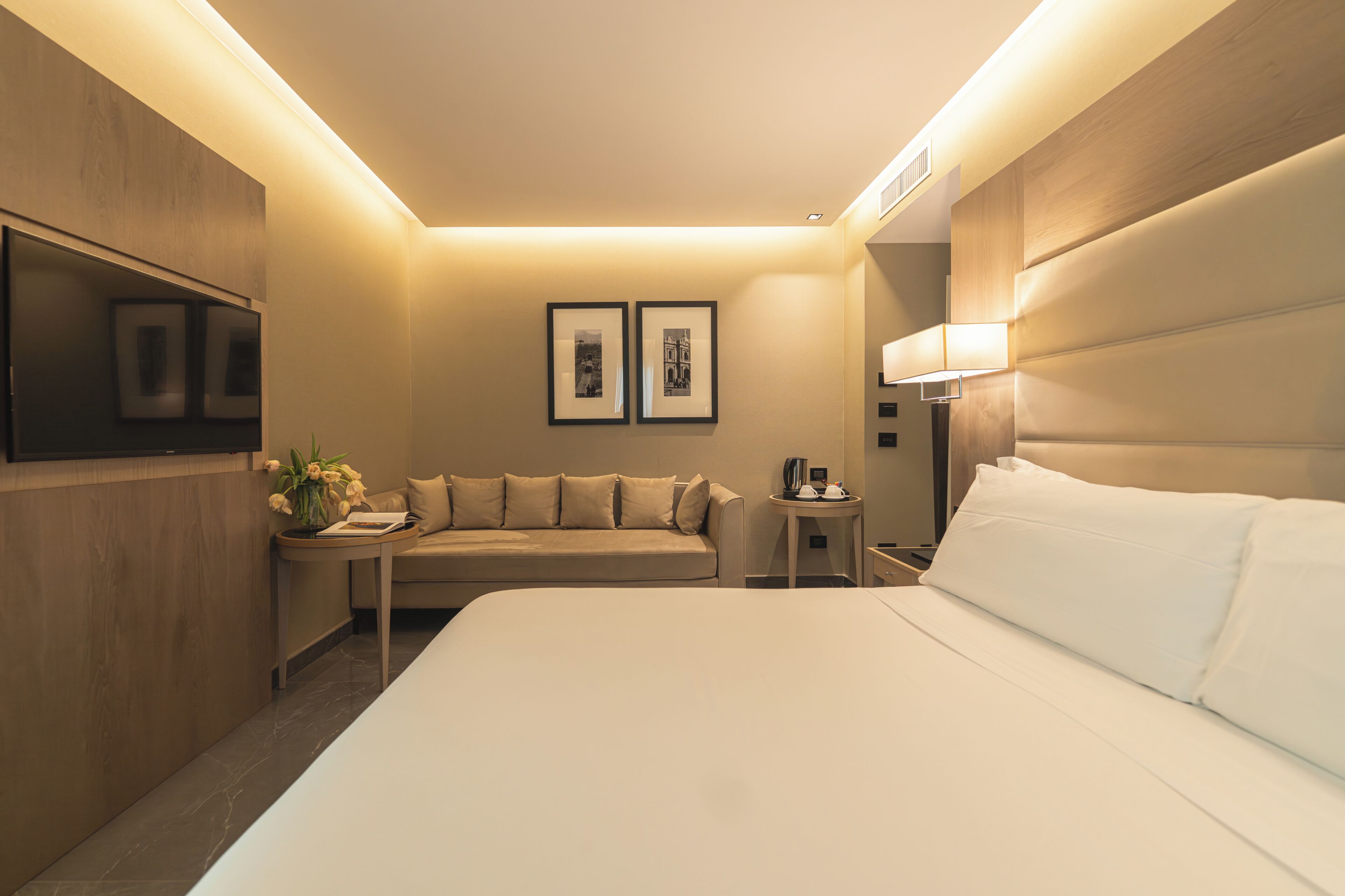 Deluxe Double Room | Pillowtop beds, minibar, in-room safe, desk