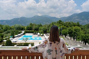 Vue depuis l’hébergement