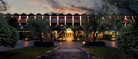 Entrada de la propiedad