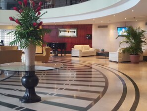 Sala de estar en el lobby