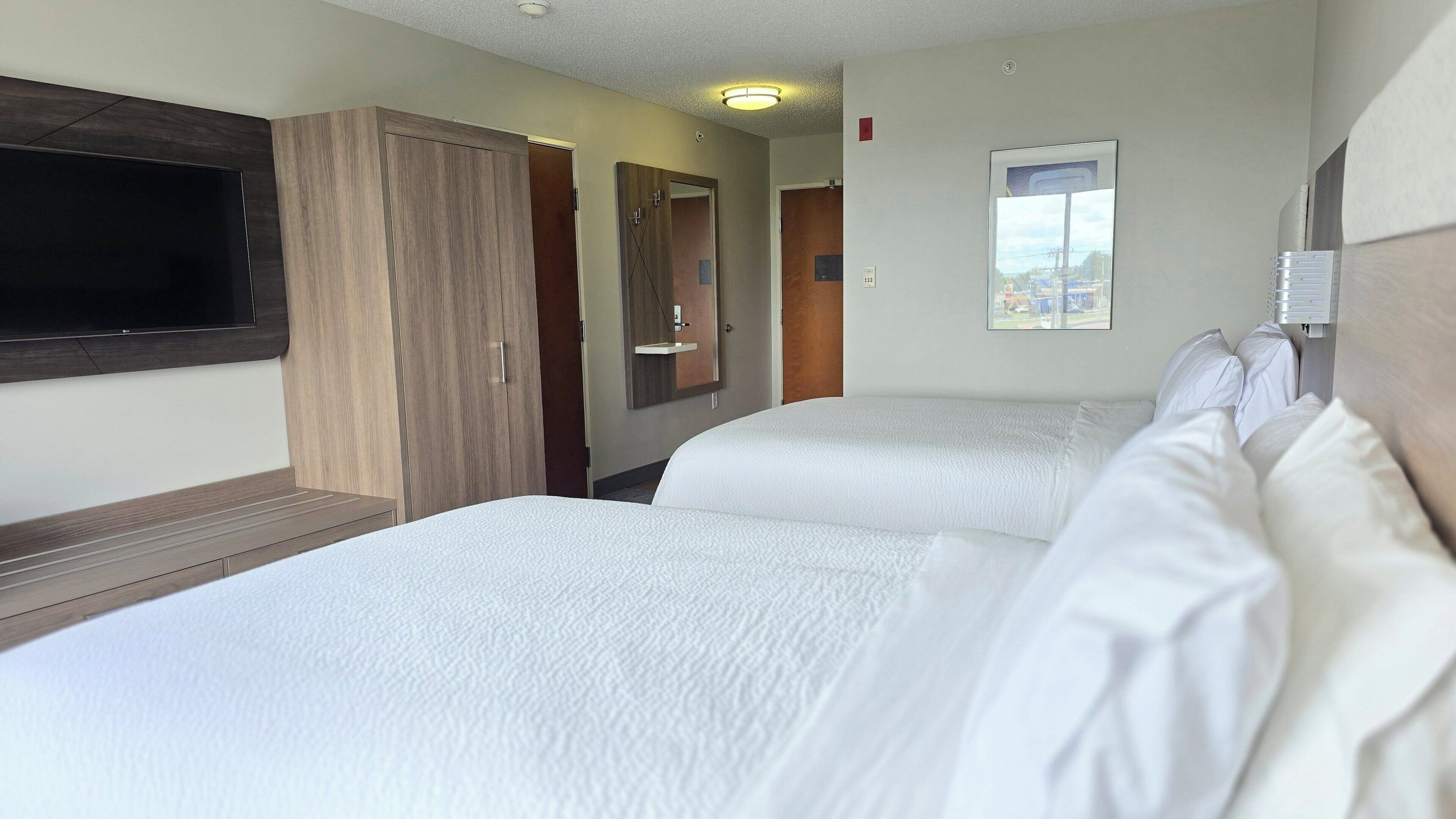 Standard Room, 2 Queen Beds | Premium bedding, in-room safe, desk, blackout curtains