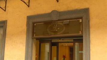 EntrĂ©e de lâhĂ©bergement