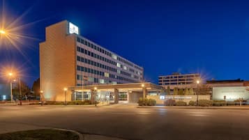 Front of property – evening/night