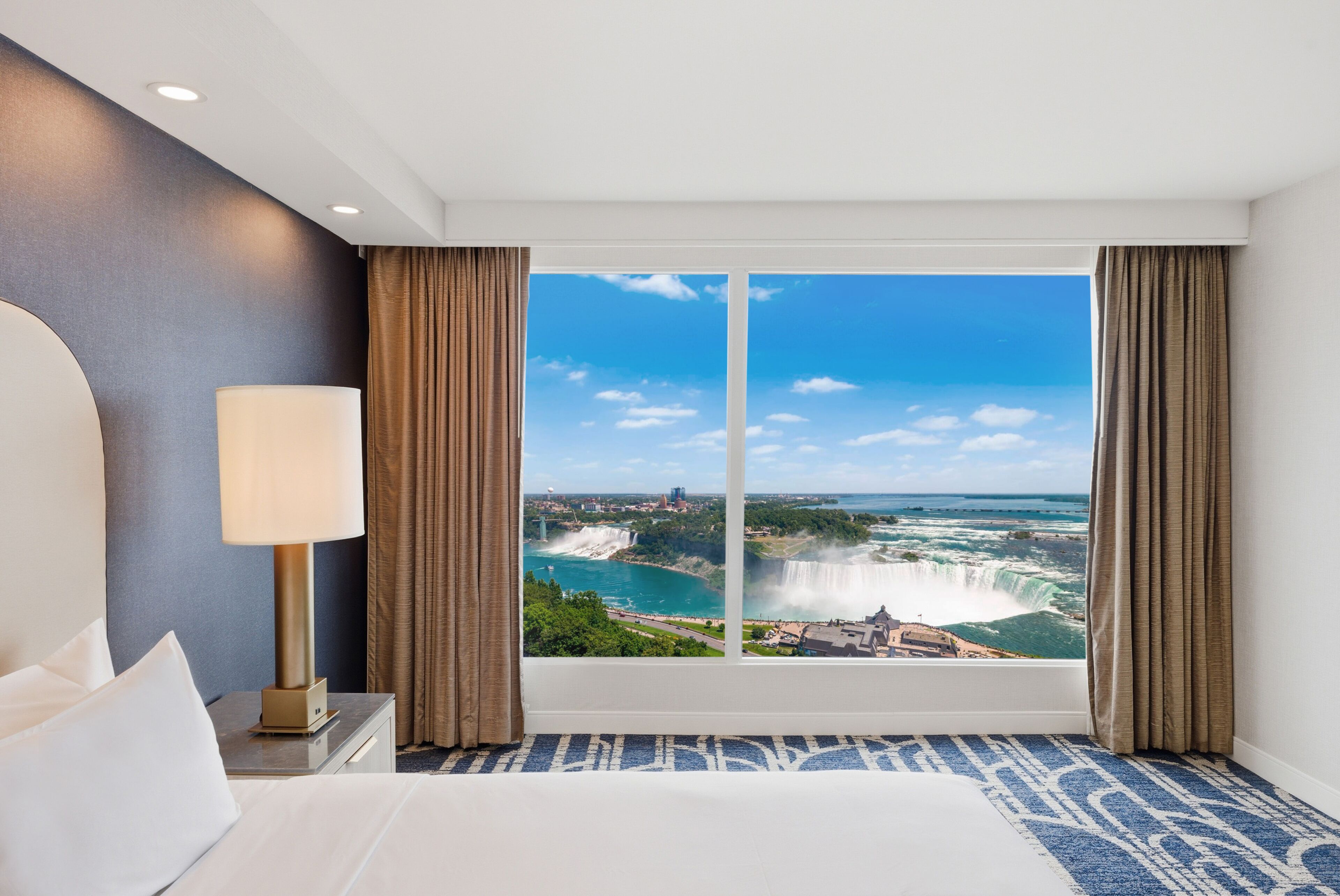 Suite, 2 Bedrooms (Fallsview 2 queenbed &  2 fullbed) | 1 bedroom, premium bedding, in-room safe, desk