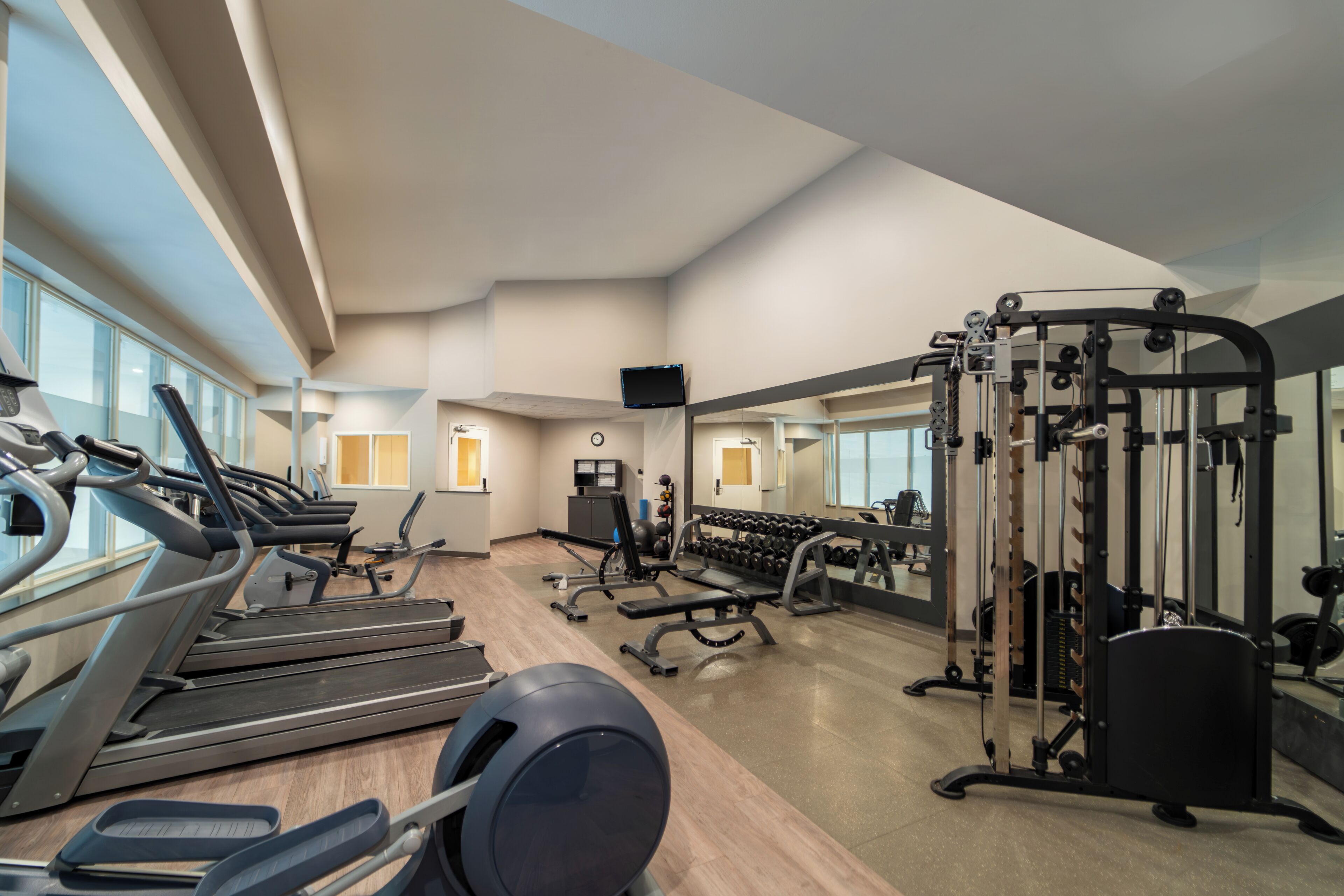 ستوديو اللياقة البدنية