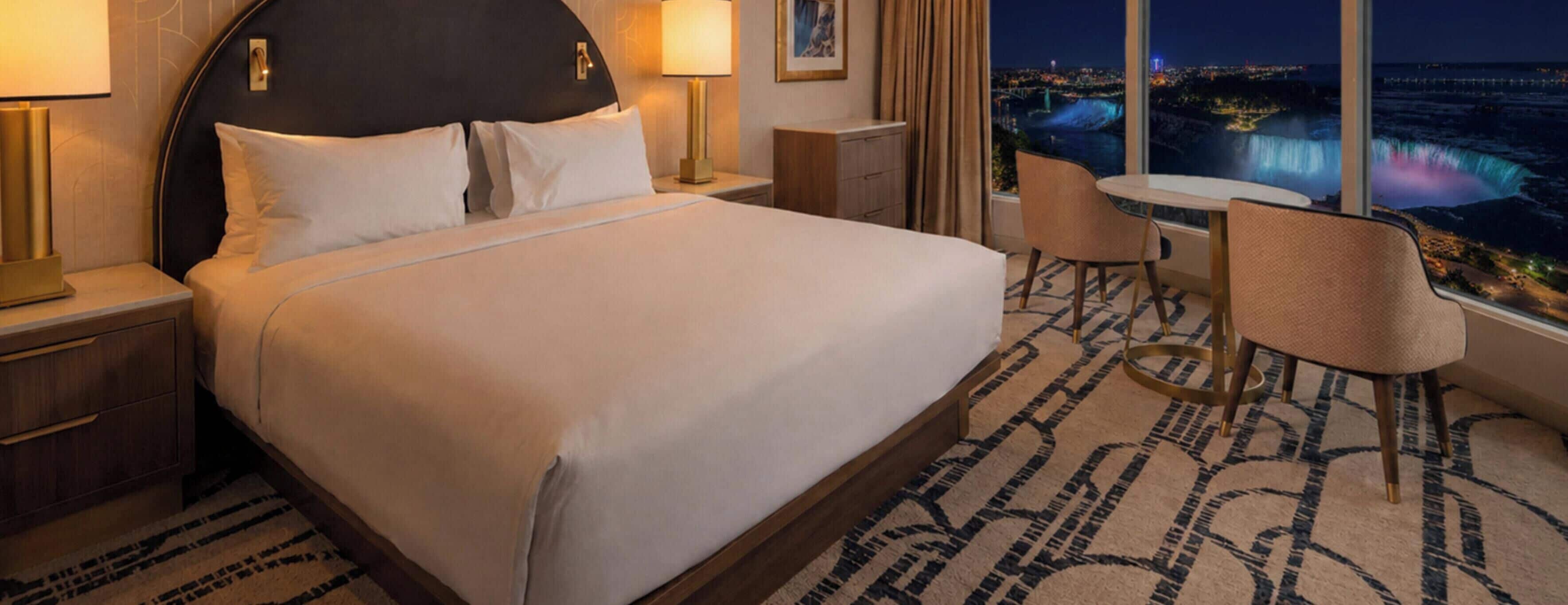 The Family Presidential Suite | Panoramic Premium Fallsview | 1 bedroom, premium bedding, in-room safe, desk