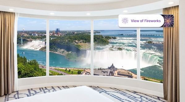 The Presidential Suite | Premium Fallsview | High Floor | 1 bedroom, premium bedding, in-room safe, desk - Hyatt Regency Niagara Falls Fallsview (Niagara Falls)
