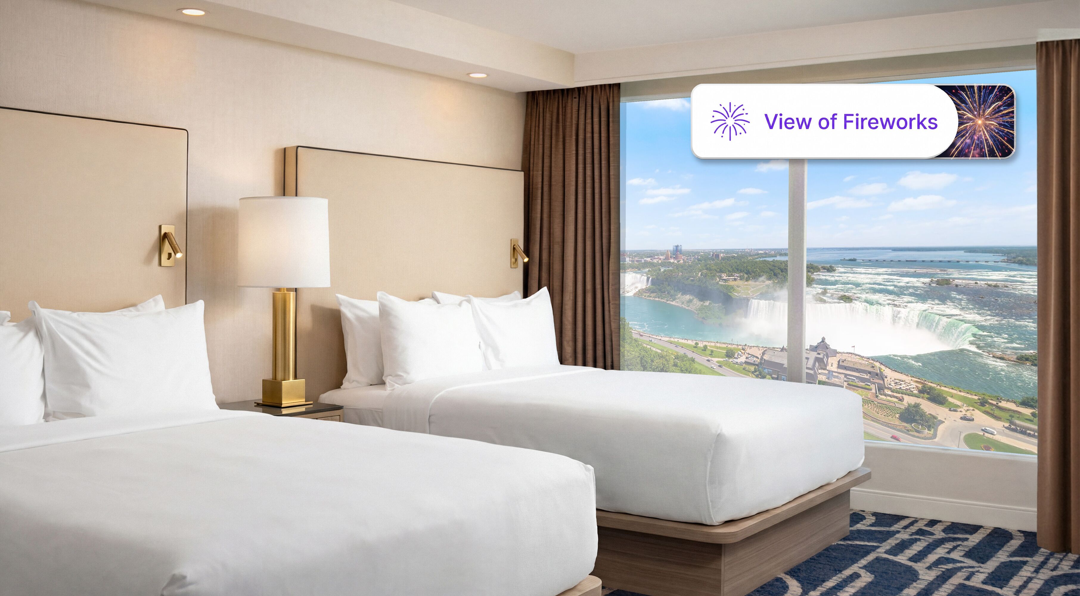 Premium Fallsview Suite | Two Queen Beds | High Floor