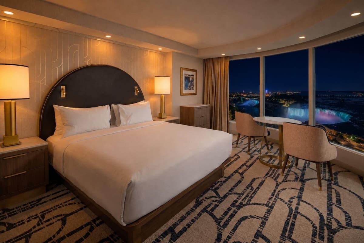 The Family Presidential Suite | Panoramic Premium Fallsview | 1 bedroom, premium bedding, in-room safe, desk