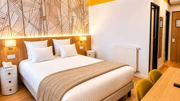 Premium bedding, minibar, in-room safe, desk
