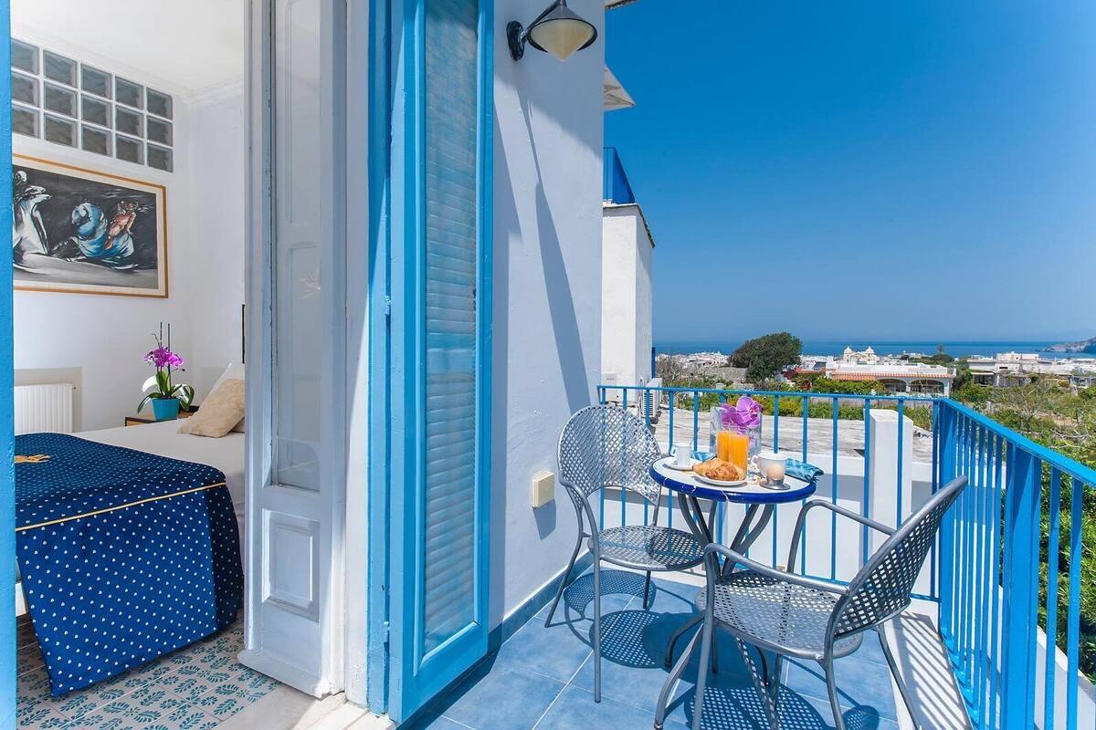 Kahden hengen huone, merinäköala | Parveke