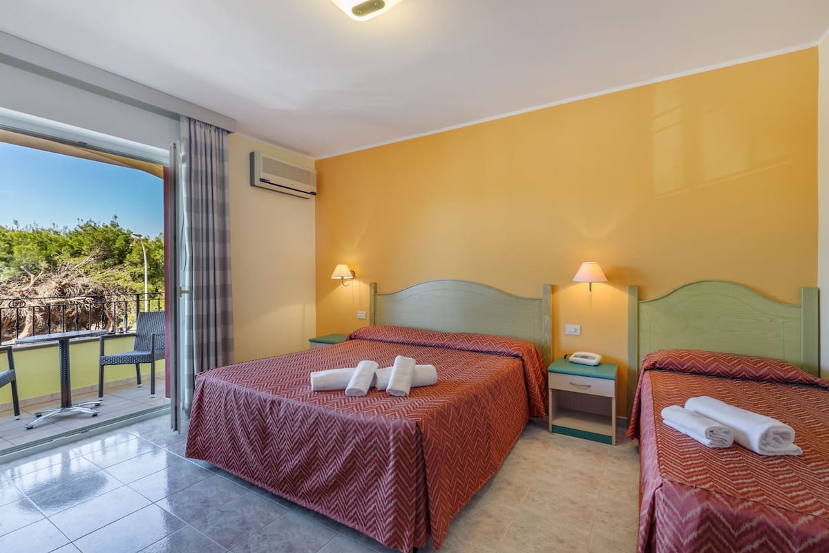 Triple Room, Balcony | View from room
