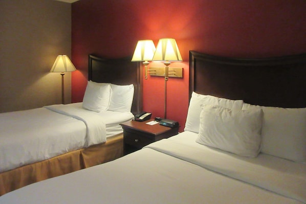 In-room safe, iron/ironing board, free cribs/infant beds, free WiFi
