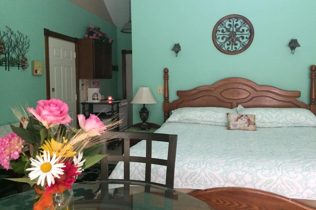 Casa de campo, 1 cama King size, hidromasaje | Cunas, wifi gratis y ropa de cama