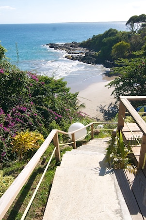 Private beach, beach shuttle, sun loungers, beach umbrellas