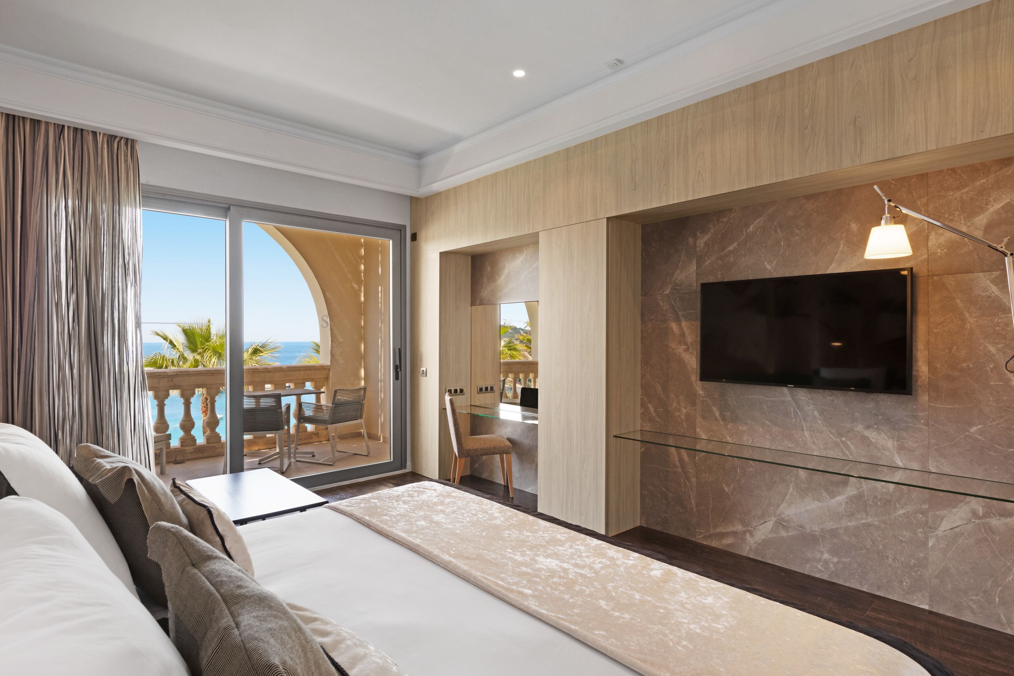 Chambre Double Supérieure, vue mer | Vue sur la plage/l’océan